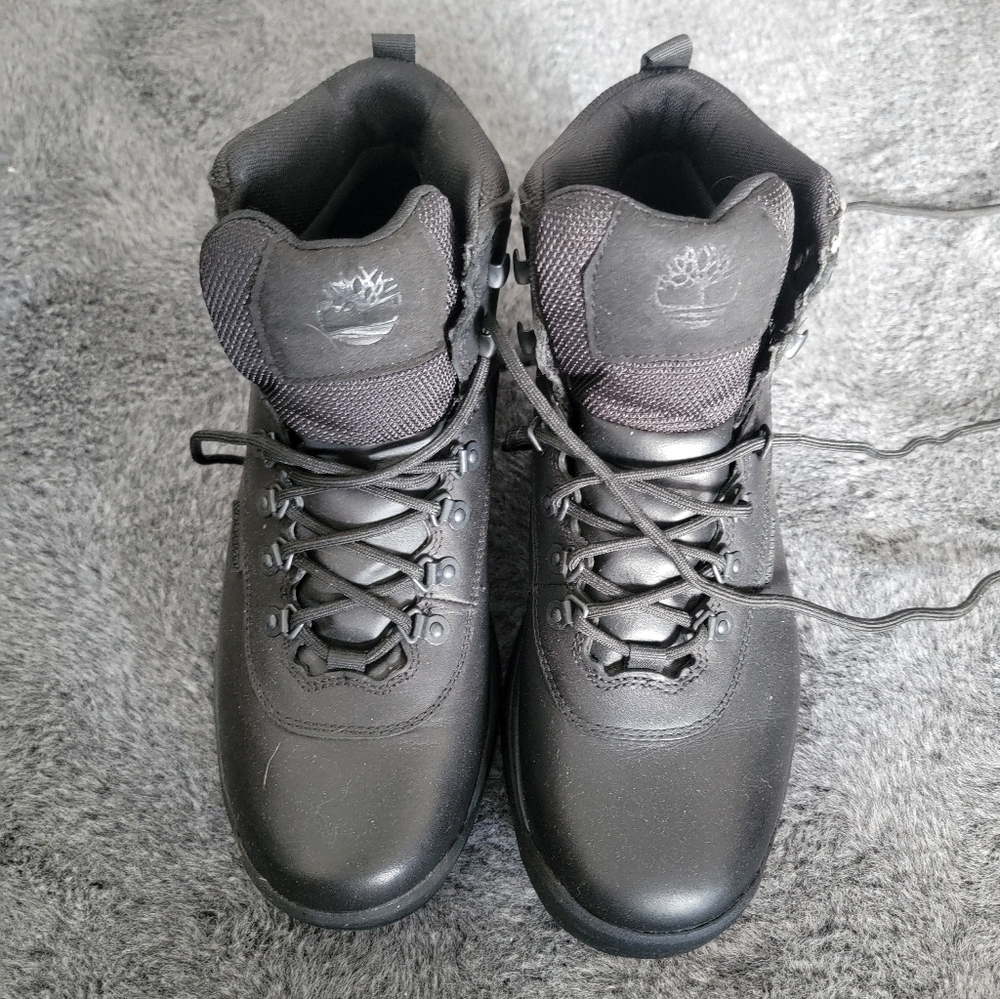 Timberland Men's Black Leather Boots